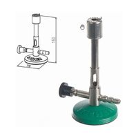 BOCHEM ブンセンバーナー 直径 80mm ニードルバルブ付 天然ガス対応 7330 1台 68-0512-92（直送品）