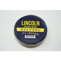 アズワン LINCOLN(リンカーン) シューポリッシュ ライトブラウン 60g 65-4358-47 1個（直送品）