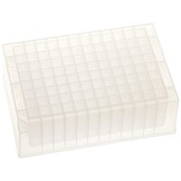 ディープウェルストレージプレート(96ウェル、正方形、V底) D127.7×W85.4×H44.0mm 25枚入り 229574（直送品）