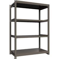 ICHIMAI 重量ボルトレスラック 段荷重1000Kg H2100×W1500×D750 天地4段 単体グレー TH1000-757T4（直送品）