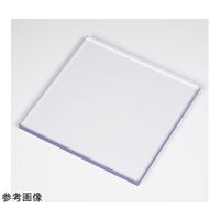 アズワン 制電PC(透明)板 100×100 厚さt5mm 4-5831-02 1個（直送品）