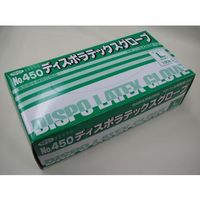 エブノ ディスポラテックスグローブ 粉付 L 100枚×20箱 450L 1枚(2000枚) 67-9341-49（直送品）