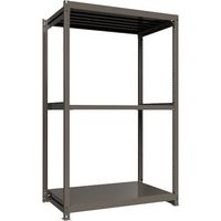 ICHIMAI 重量ボルトレスラック 段荷重1000Kg H2400×W1500×D900 天地3段 単体グレー TH1000-859T3（直送品）