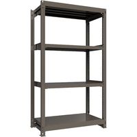 ICHIMAI 重量ボルトレスラック 段荷重1000Kg H2100×W1200×D600 天地4段 単体グレー TH1000-746T4（直送品）