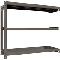 ICHIMAI 重量ボルトレスラック 段荷重1000Kg H1500×W1800×D600 天地3段 連結グレー TH1000-566R3（直送品）