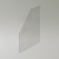 アズワン グロブロックス ワイド600用側面パネル 側面ポートなし 4-6186-11 1個（直送品）