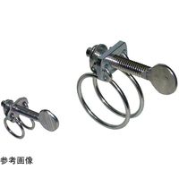 山口商工 鉄手締めワイヤーバンド 10mm 100個入 SSB-04 1袋(100個) 65-0553-19（直送品）