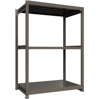 ICHIMAI 重量ボルトレスラック 段荷重1000Kg H2100×W1500×D900 天地3段 単体グレー TH1000-759T3（直送品）