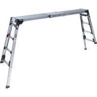 アルインコ 伸縮天板・伸縮脚付足場台”上でやるやつ VSX-1713RX 1台 561-2479（直送品）