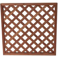 加藤伝蔵商店 伝蔵 ラティスフェンス90×90 G001 1セット(4枚) 428-9136（直送品）