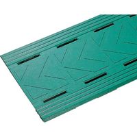 カネソウ フィールドカバー ゴム製 U字溝用 グリーン SU-18(G) 1枚 324-0292（直送品）