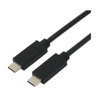 アイネックス PD100W対応 USB2.0 TypeーCケーブル CーC 1m U20CC-MM10P10 1個 67-9342-40（直送品）