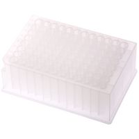 朝日ラボ交易 ディープウェルストレージプレート(96ウェル、丸形、丸底) 25枚入り 229575 1箱(50枚) 65-3677-26（直送品）