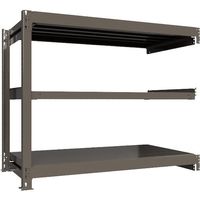 ICHIMAI 重量ボルトレスラック 段荷重1000Kg H1200×W1500×D750 天地3段 連結グレー TH1000-457R3（直送品）