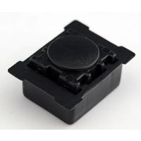 ランドアート ハイビスカス スタッフ用ボタン 62-4862-51 1個（直送品）