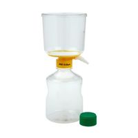 CELLTREAT 1000mL フィルターシステム PESフィルター素材 0.22μm 90mm 滅菌12箱入 229708 1箱（直送品）