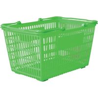 大和産業 買い物かご SLー7 グリーン SL-7-GR 1個 538-1891（直送品）