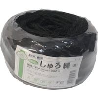 加藤伝蔵商店 伝蔵 棕櫚縄3φ黒300m(2本出し) K118 1セット(5個) 430-7230（直送品）
