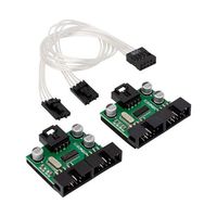 アイネックス USB2.0ヘッダー 4分配ハブ HUB-07 1個 67-9281-86（直送品）