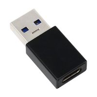 アイネックス USB3.1Gen2変換アダプタ AオスーCメス U32AC-MFAD 1個 67-9342-50（直送品）