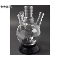 日本理化学器械 四頭フラスコ 側管角度15° 白 100mL 中管・側管29/42・15/25×3 042-29100 1個（直送品）