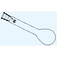 日本理化学器械 ケルダールフラスコ 200mL 摺部19/33 024-19200 1個 65-8670-04（直送品）