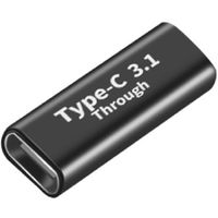 Trimate USBアダプタ USB TypeーC(メス)ー TypeーC(メス)ストレートタイプ TR-CCA 1個（直送品）