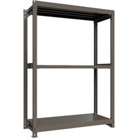 ICHIMAI 重量ボルトレスラック 段荷重1000Kg H2100×W1500×D600 天地3段 単体グレー TH1000-756T3（直送品）