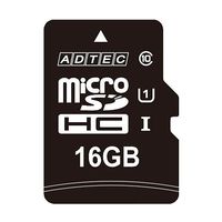 AhebN microSDHC[J[h 16GB Class10 SDϊA_v^t AD-MRHAM16G/10 1iij