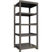 ICHIMAI 重量ボルトレスラック 段荷重1000Kg H2100×W900×D750 天地5段 単体グレー TH1000-737T5（直送品）