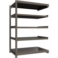 ICHIMAI 重量ボルトレスラック 段荷重1000Kg H2100×W1500×D900 天地5段 連結グレー TH1000-759R5（直送品）