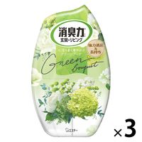 エステー お部屋の消臭力 グリーンブーケ 1セット（1個×3）