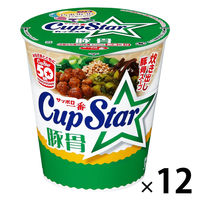 サッポロ一番 カップスター 豚骨 1セット（1個×12） サンヨー食品