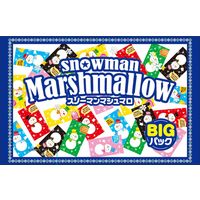 スノーマンマシュマロ BIGパック 1袋 クリート クリスマス