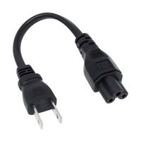 アイネックス ACアダプタ用電源ケーブル 0.18m ACP-C5018A 1個 67-9238-28（直送品）