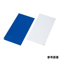 アズピュアクリーンマット(中粘着タイプ・バイオマスプラ配合)青 600×900mm 1袋(30層×1シート入) 4-6198-05（直送品）