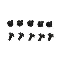 アイネックス I/Oブラケット用インチネジ ブラック PB-023B-BK 1個 67-9258-23（直送品）