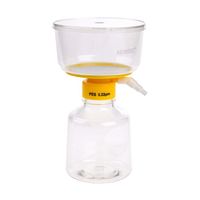 CELLTREAT 500mL フィルターシステム PESフィルター素材 0.22μm 90mm 滅菌12箱入 229707 1箱（直送品）