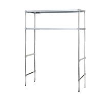 アイ・エル・シー ガルバリウム製ラボシェルフ 1580×460×1800mm GLS-15846 1式 68-0812-04（直送品）