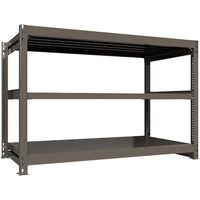 ICHIMAI 重量ボルトレスラック 段荷重1000Kg H1200×W1800×D900 天地3段 単体グレー TH1000-469T3（直送品）