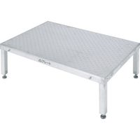 アルインコ 低床作業台(連結式・凸プレート) LFP LFP-0906G 1台 362-5999（直送品）