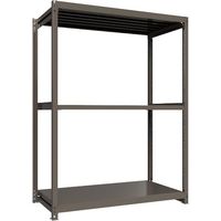 ICHIMAI 重量ボルトレスラック 段荷重1000Kg H2400×W1800×D900 天地3段 単体グレー TH1000-869T3（直送品）