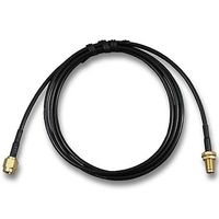 ラインアイ 延長同軸ケーブル(2m) LE-RPSMA-MF-2 1個 67-7731-17（直送品）