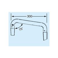 日本理化学器械 分留用曲管 TS上部19 TS下部15 063-1915 1個 65-8673-90（直送品）