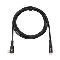 アイネックス PD240W対応 USB2.0 TypeーCケーブル C横L型ーC 2m U20CC-LM20P24 1本（直送品）