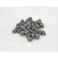 秋山産業 ASバレルメディア 荒研磨 湿式バレル研磨用 5kg AS-ART-4 1箱(1kg) 4-6053-01（直送品）