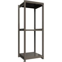 ICHIMAI 重量ボルトレスラック 段荷重1000Kg H2400×W900×D750 天地3段 単体グレー TH1000-837T3（直送品）