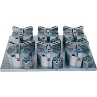 小林鉄工 ビクター ジグチャック TV05 5インチ 3爪 6連マルチプレート仕様 TV05-6P 1台 837-7873（直送品）