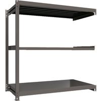 ICHIMAI 重量ボルトレスラック 段荷重1000Kg H1800×W1800×D900 天地3段 連結グレー TH1000-669R3（直送品）