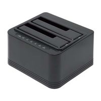 アイネックス クローン対応 USB3.2Gen1 HDD/SSDスタンド HDE-17 1個 67-9282-54（直送品）